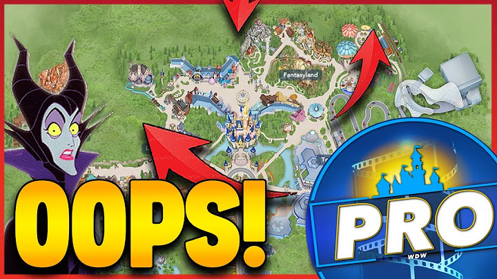 Exclusive: Disney World Map ACCIDENTALLY Reveals Villains Land Expansion Area -- And It's HUGE!