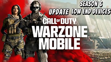 Warzone Mobile New Update | 60fps Unlock | Low End Devices 🔥