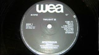 Twilight 22 - Mysterious (Remix) 12' single