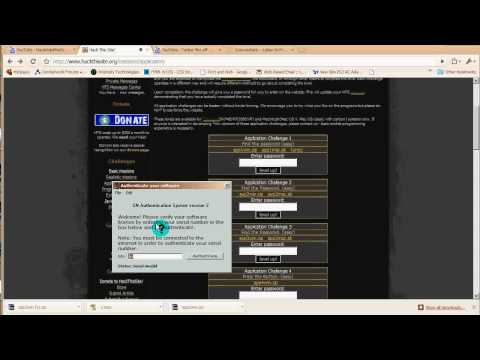 Hackthissite Application 2