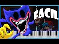 Friday Night Funkin' VS Huggy Wuggy (Poppy Playtime) - EASY Piano tutorial