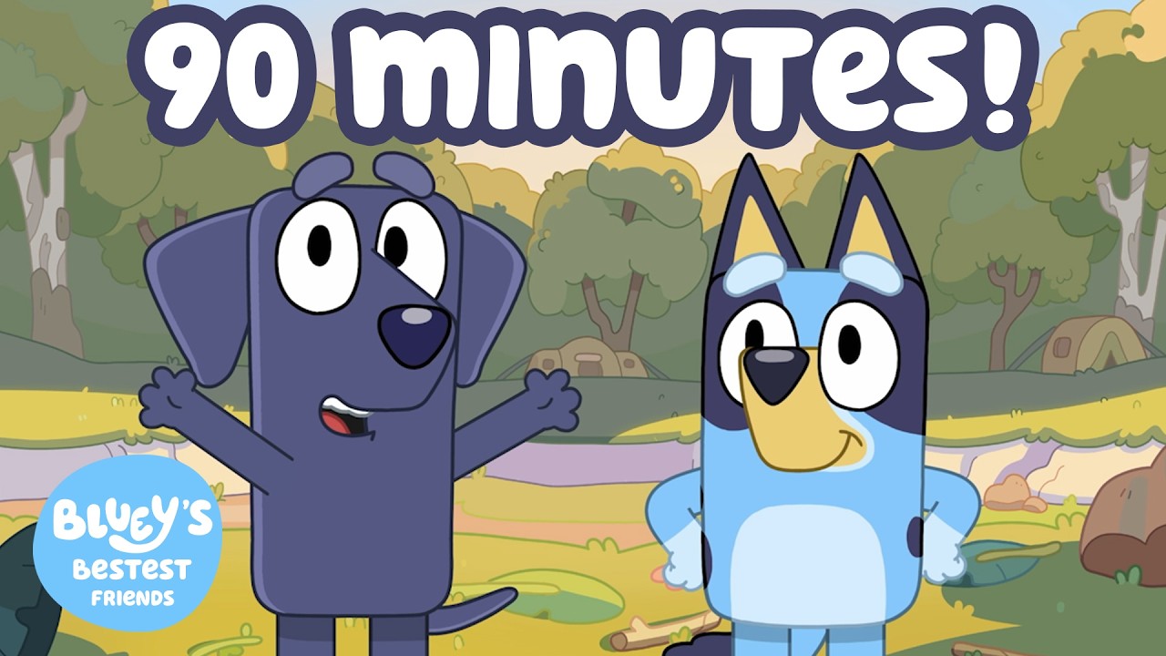 I like Stinky! 🤢😅💙| 90 Minutes Of Making Friends | Bluey's