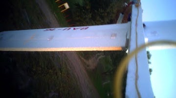 Scratch build home made 3D areobatic RC plane, first flight with onboard cam.