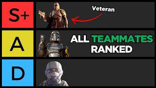 Hell Divers 2 Teammates Ranked