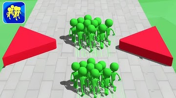 Crowd Runners Gameplay (iOS & Android) Walkthrough Part 17