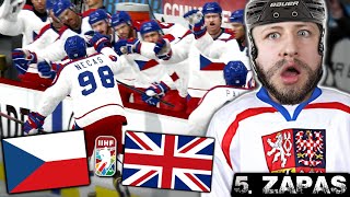 BUDE TO KANONÁDA!? ČESKO:VELKÁ BRITÁNIE [NHL 21 MS V HOKEJI]