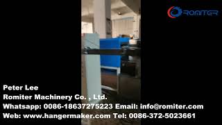 Automatic Plastic Hanger Flocking Machine for Pakistan Customer