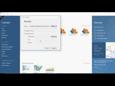 Tableau - Do it Yourself Tutorial - Database Connections - DIY -29-of-50