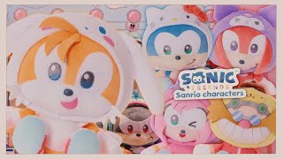Sonic X Sanrio Plushies - Sonic & Friends As Sanrio Characters