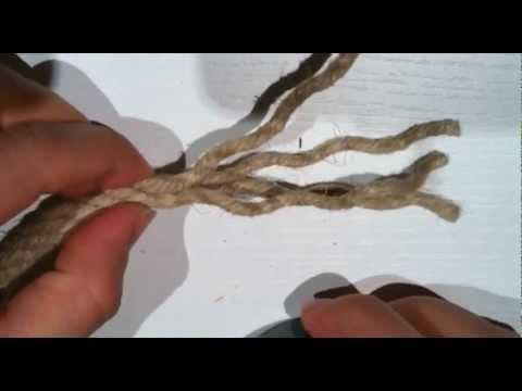 EYE SPLICE 4 STRAND OJO DE EMPALME 4 CABOS
