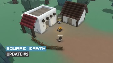 Square Earth Update #2 - Voxel MMORPG (Unity)