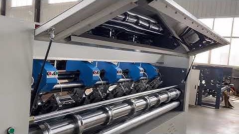 how to operate slitter scorer machine