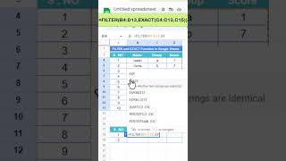 Excel EXACT Function | Case Sensitive Text Compare in Excel #excel #exceltips #vlookup