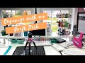 Organize with me| Creative ways to organize your craft desk