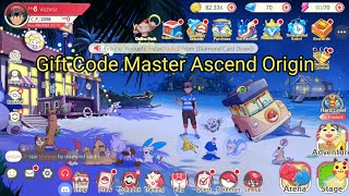 gift code - master ascend origin