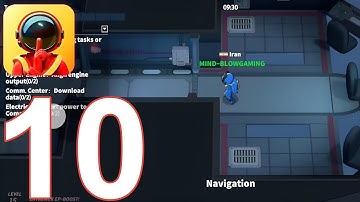 Super Sus - Gameplay Walkthrough Part 10 - SpaceShip [iOS,Android]