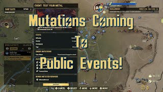 Fallout 76 New Mutated Public Events