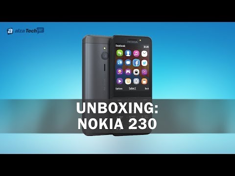 AlzaTech Unboxing:  Nokia 230