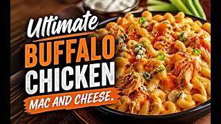 Ultimate Buffalo Chicken Mac and Cheese