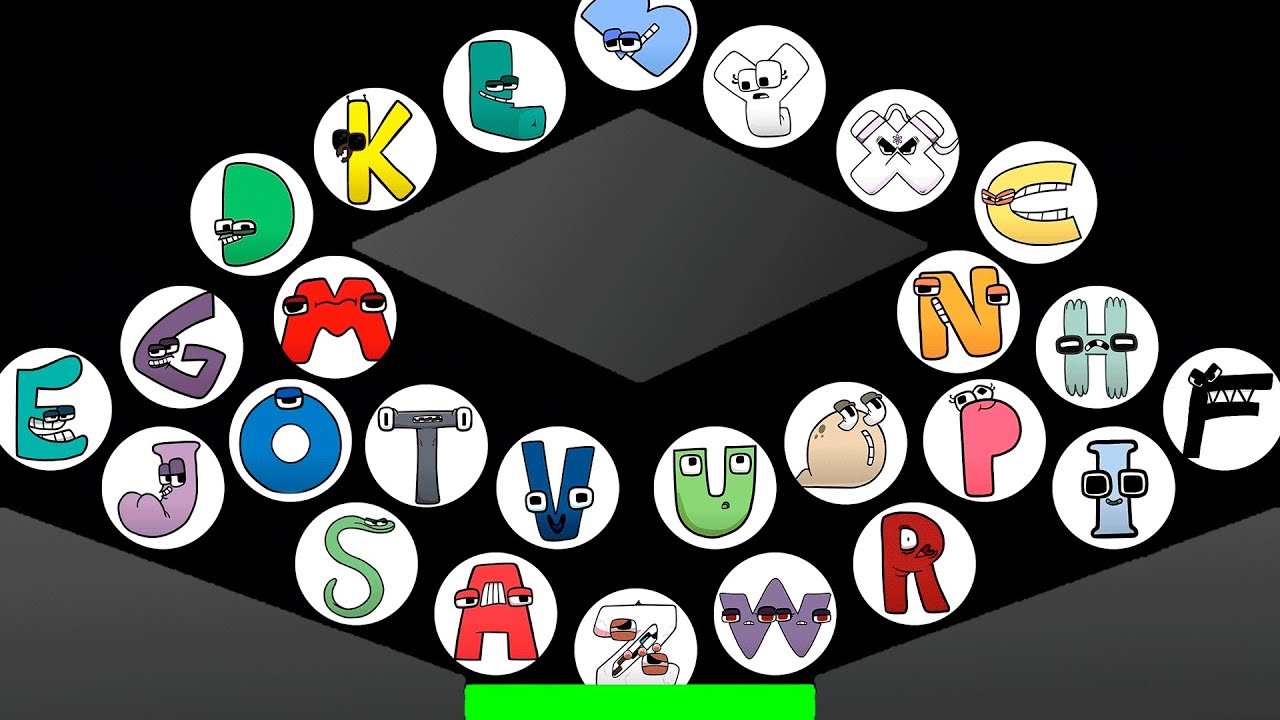 ALPHABET LORE Marble Race Tournament - Who will win? - YouTube