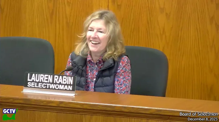 Board of Selectmen, December 8, 2025
