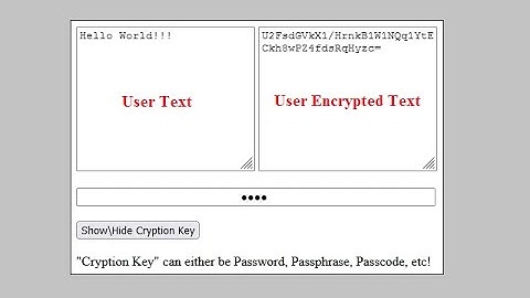 Online Text Crypter - Encrypt\Decrypt Messages In Real Time
