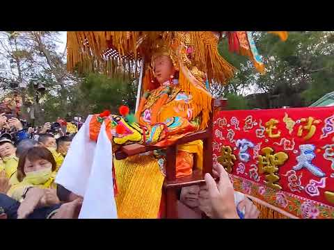 媽祖婆秋茂園登大轎...準備回拱天宮-2023年白沙屯媽祖往北港進香（2）