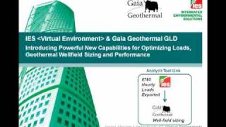IES and Gaia Geothermal tutorial
