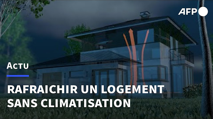Comment rafraichir un logement sans climatisation | AFP