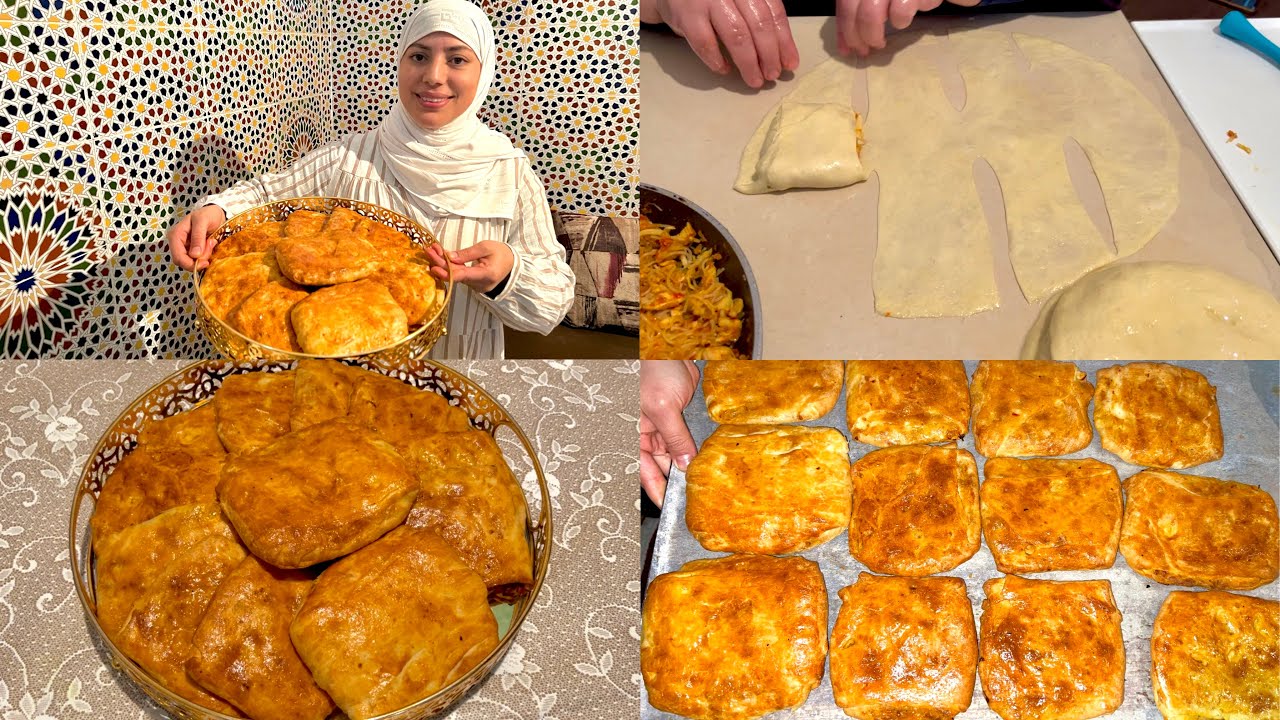 مسمن معمر بحشوة خطييرة👌🏻من يد محترفة فالميدان كيجي مورق ولذيذ متشبعوش منو بنتو كتبقا فالفم😍