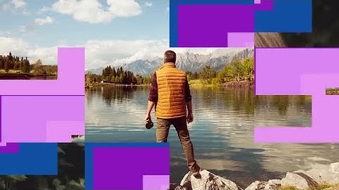 Colorful Grid Transitions After Effects Templates