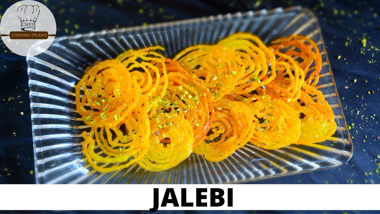 Quick and Easy way to make Jalebi | Chef Cooking Studio