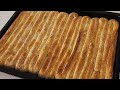 SADECE 2 BEZEYLE BİR TEPSİ BÖREK ❗️YİYENLER HAZIR SANDI 💯 MİLFÖY GİBİ ÇITIR ÇITIR BÖREK TARİFİ