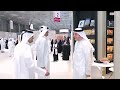 Su Alteza el Emir visita la 35.ª Feria Internacional del...