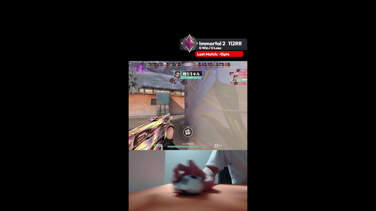 【valorant】エイム強化合宿 2日目