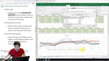 Ôn thi MOS Excel 2016 5.1.2. Thêm chuỗi dữ liệu vào biểu đồ (Add additional data series)