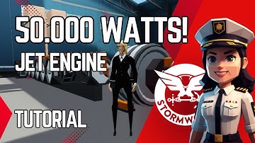 Build a Jet Engine Generating Tens of Thousands of Watts