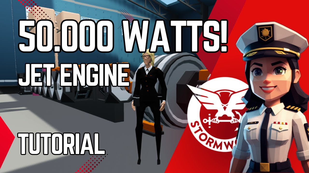 Build a Jet Engine Generating Tens of Thousands of Watts