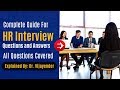 Commonly asked hr questions in interviews with answers  interview preparation with yourpedia