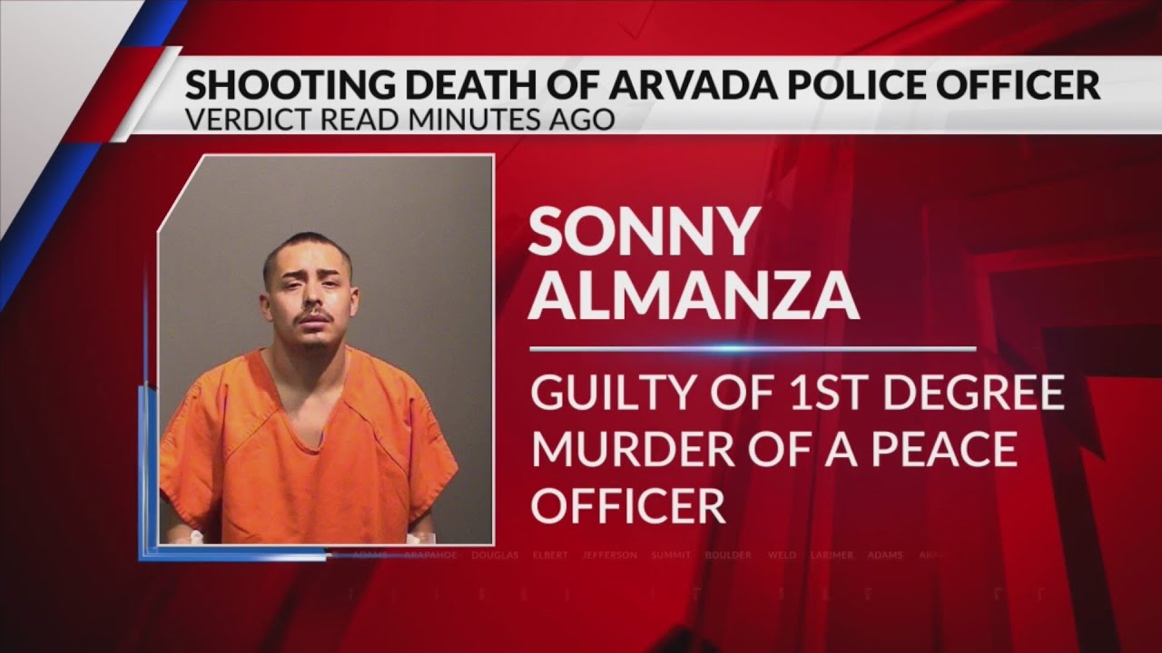 Verdict read in case of Arvada cop death - YouTube