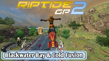 Riptide GP2 // Race 2: Ultimate Cup // Ups and Downs & Blackwater Bay & Cold Fusion // 4K Racing