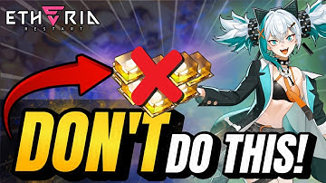 STOP Doing THIS in Etheria: Restart! 9 Beginner Mistakes Killing Your Progress