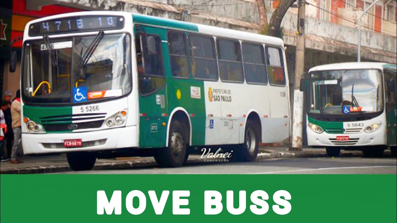 Mostrando os Prefixos Dos Ônibus da Move Buss 