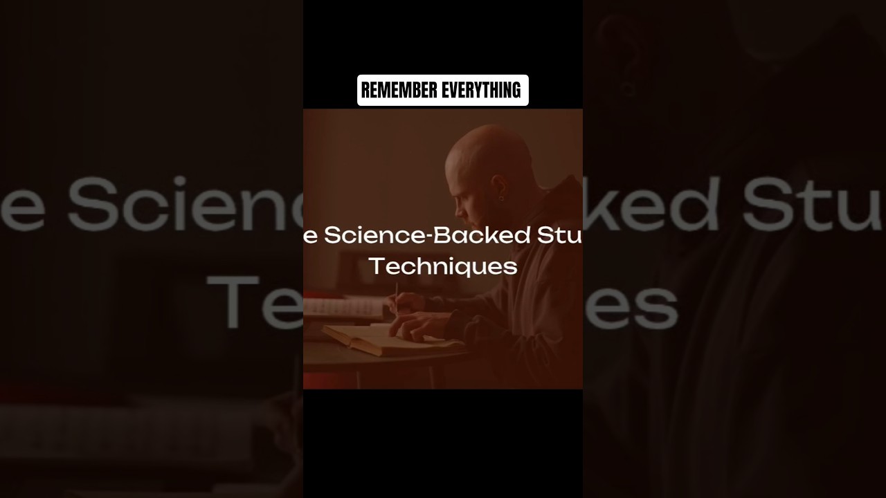 These Brain Tricks Make Studying Stick #memory #activerecall