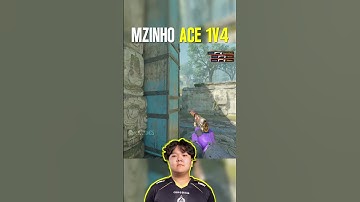 mzinho pulls off an IMPOSSIBLE 1V4 ACE CLUTCH 🔥