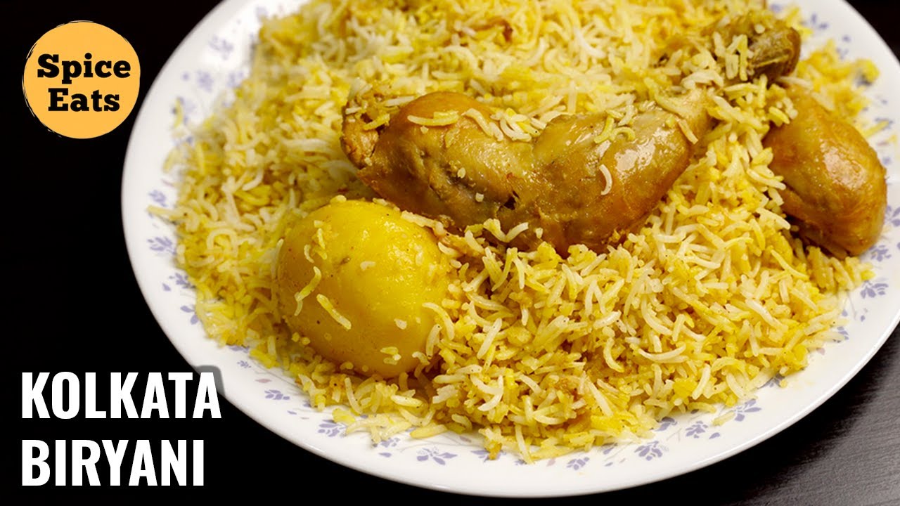 Kolkata Style Chicken Dum Biryani Traditional Layering Method Recipe Chicken Biryani In Bengali