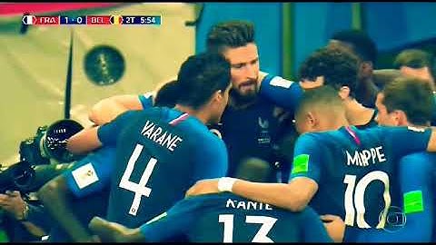 França 1x0 Bélgica