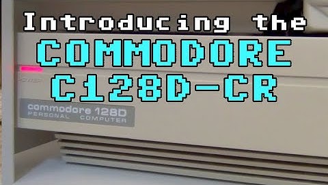 Commodore C128D-CR: Get started