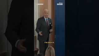 Biden jokes about reentering presidential race