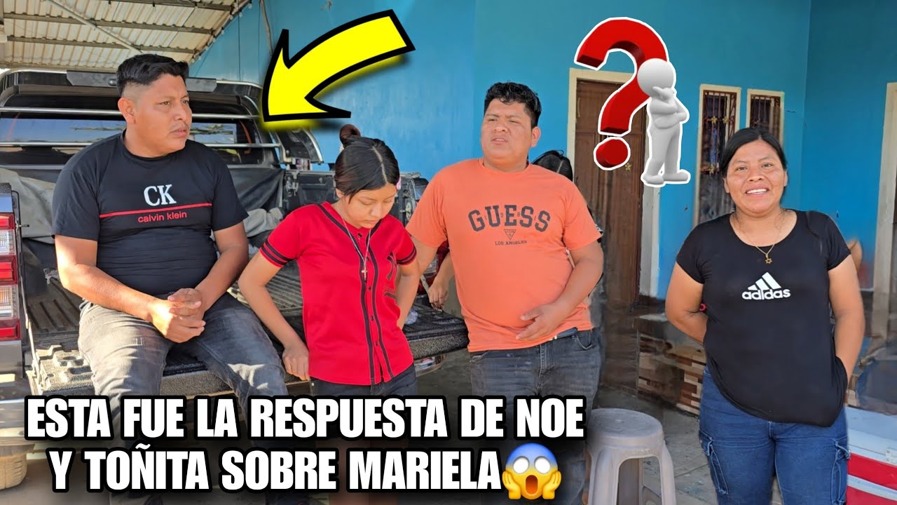 Ni Se Imaginan Cual Fue La Respuesta De NOE y TOÑITA😰Asi Reacciono EDY Al Escuchar Su Respuesta😱